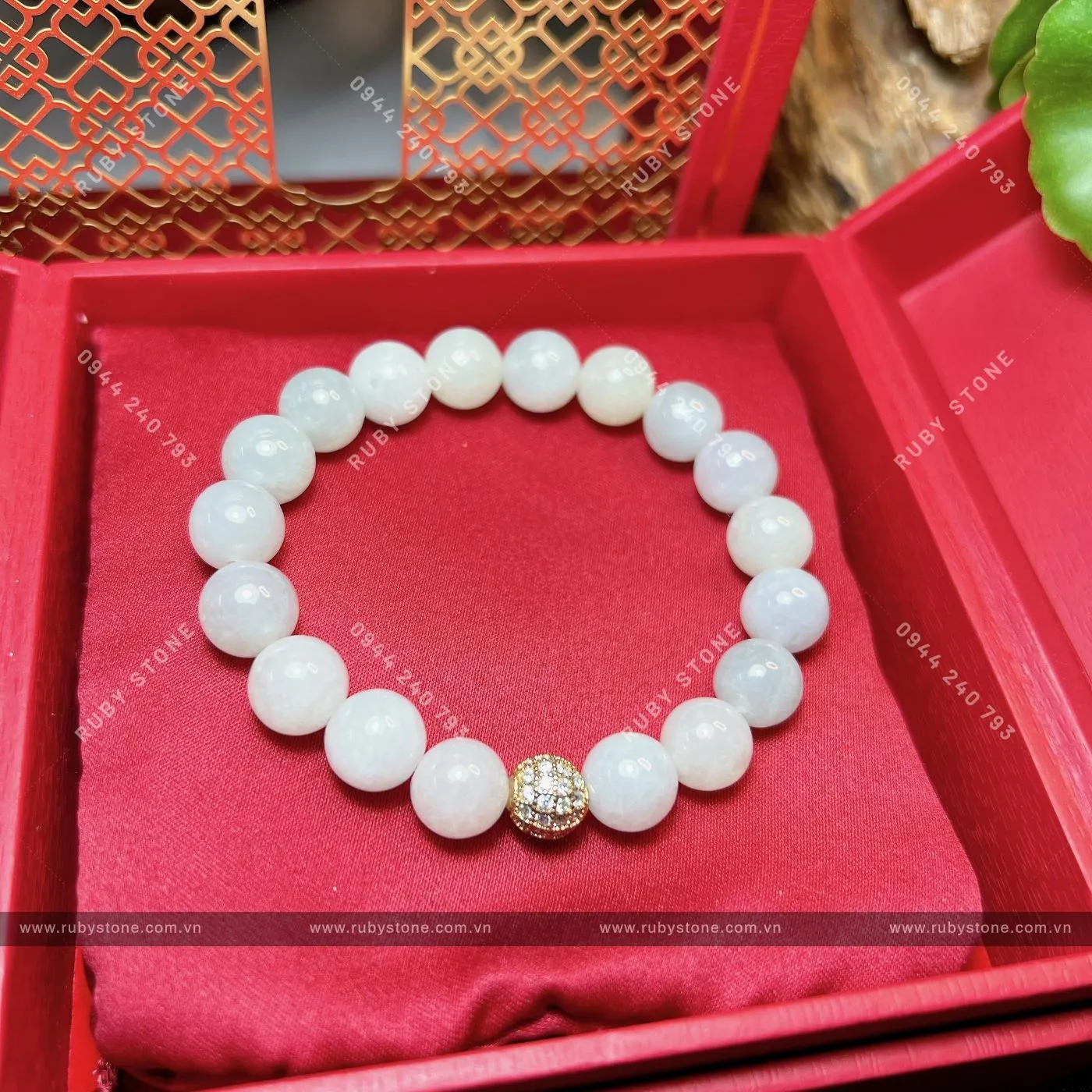 Vòng chuỗi ngọc Cẩm thạch Miến Điện mix bạc Vòng chuỗi ngọc Cẩm thạch Miến Điện mix bạc - Ảnh 2