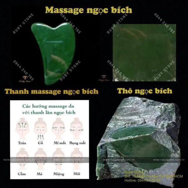 Những công dụng đặc biệt của Ngọc bích với cơ thể và cuộc sống con người