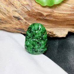 Phổ Hiền Bồ Tát ngọc Cẩm thạch sơn thuỷ cho tuổi Thìn - Tỵ - Ảnh 4