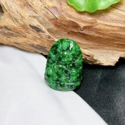Phổ Hiền Bồ Tát ngọc Cẩm thạch sơn thuỷ cho tuổi Thìn - Tỵ - Ảnh 2