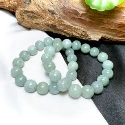 Vòng chuỗi ngọc Cẩm thạch Myanmar 10 ly - Hình ảnh 6