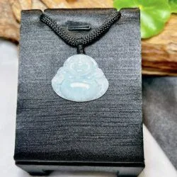 Phật Di Lặc ngọc Cẩm thạch nếp băng Myanmar