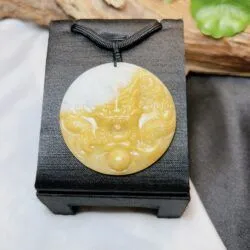 Mặt dây Rồng ngọc cẩm thạch huyết Miến Điện - Ảnh 6