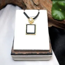 Mặt dây vô sự bài Ngọc phỉ thuý mực dục Myanmar - Hình ảnh 8