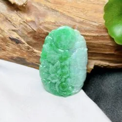 Phổ hiền bồ tát ngọc Cẩm thạch Myanmar (Miến Điện) - Ảnh 6