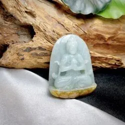 Như lai đại nhật - Phật bản mệnh tuổi Mùi, Thân ngọc Cẩm thạch Myanmar