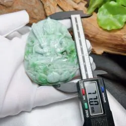 Hư không tạng bồ tát - Phật bản mệnh tuổi Sửu, Dần ngọc Cẩm thạch - Ảnh 5