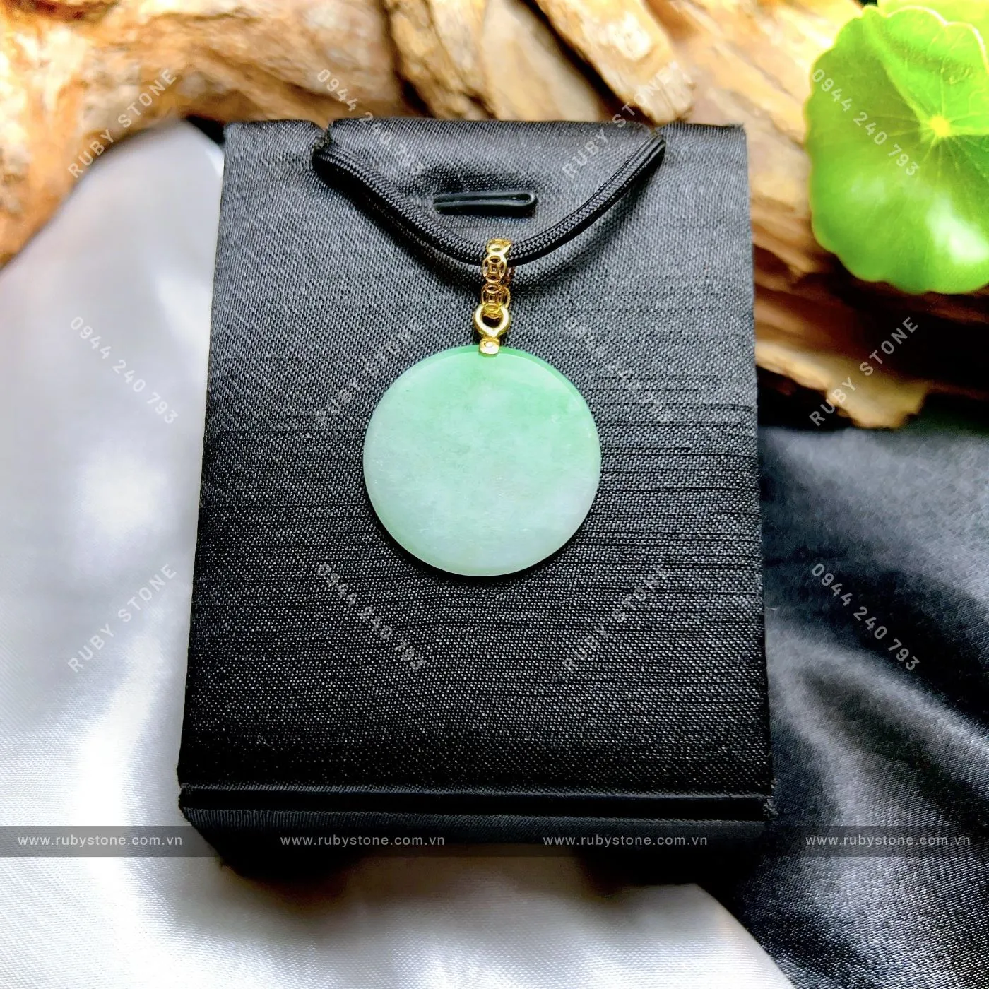 Mặt dây vô sự bài Ngọc cẩm thạch Miến Điện Mặt dây vô sự bài Ngọc cẩm thạch Miến Điện - Ảnh 6