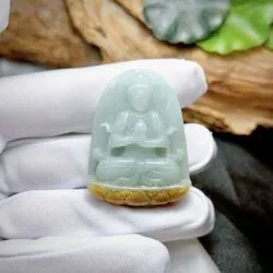 Như lai đại nhật - Phật bản mệnh tuổi Mùi, Thân ngọc Cẩm thạch Myanmar