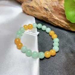 Vòng chuỗi ngọc Cẩm thạch Myanmar 7.6 ly - Hình ảnh 2