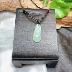 Mặt dây hạt đậu Ngọc cẩm thạch Miến Điện - Ảnh 5