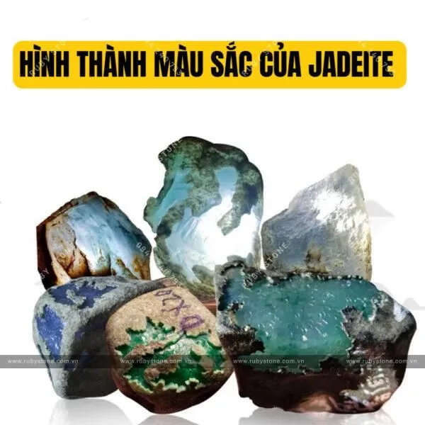 Sự hình thành và phân cấp màu sắc của Jadeite jade