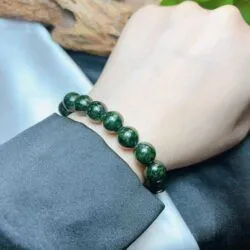 Vòng chuỗi ngọc Cẩm thạch sơn thuỷ 10 ly