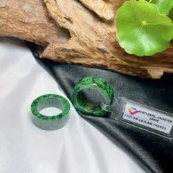 Nhẫn ngọc Cẩm thạch sơn thủy Myanmar (nước 1) - Ảnh 2