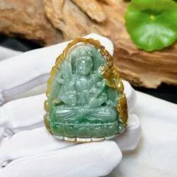Hư không tạng ngọc Phỉ thúy 3 màu Myanmar