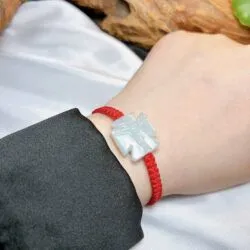 Vòng đeo tay Thánh giá ngọc cẩm thạch Myanmar - Ảnh 3