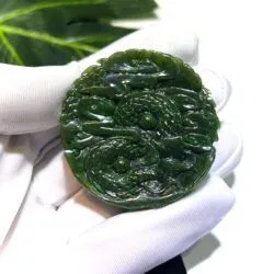 Mặt dây Rồng nhả ngọc, Ngọc bích Canada - Hình ảnh 8