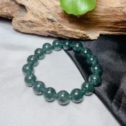 Vòng chuỗi Phỉ thuý lam ngọc 12 ly - Hình ảnh 6
