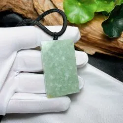 Mặt dây vô sự bài ngọc Cẩm thạch Myanmar - Hình ảnh 6