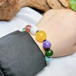 Vòng tay Đa bảo trân quý mang lại bình an, tài lộc và may mắn - Ảnh 3