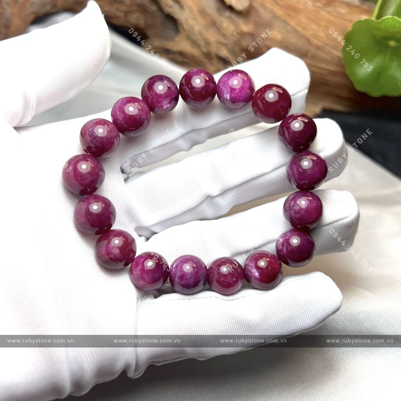 Vòng chuỗi đá Ruby Nam Phi sao thiên nhiên 11.5 ly Vòng chuỗi đá Ruby Nam Phi sao thiên nhiên 11.5 ly - Ảnh 7