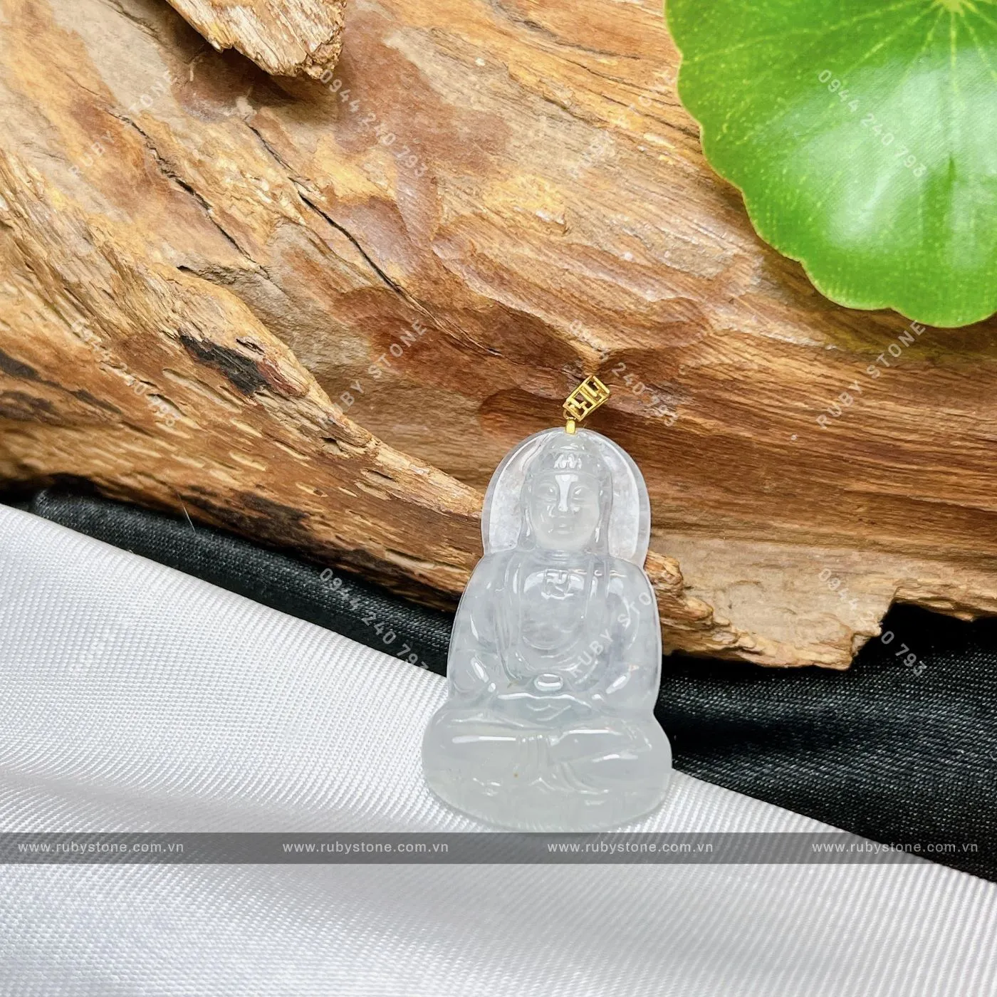 Phật A Di Đà ngọc Phỉ thuý băng chủng Myanmar Phật A Di Đà ngọc Phỉ thuý băng chủng Myanmar - Ảnh 2