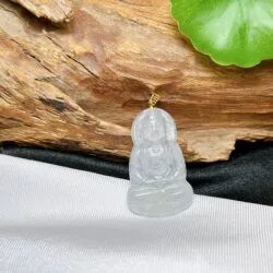 Phật A Di Đà ngọc Phỉ thuý băng chủng Myanmar Phật A Di Đà ngọc Phỉ thuý băng chủng Myanmar