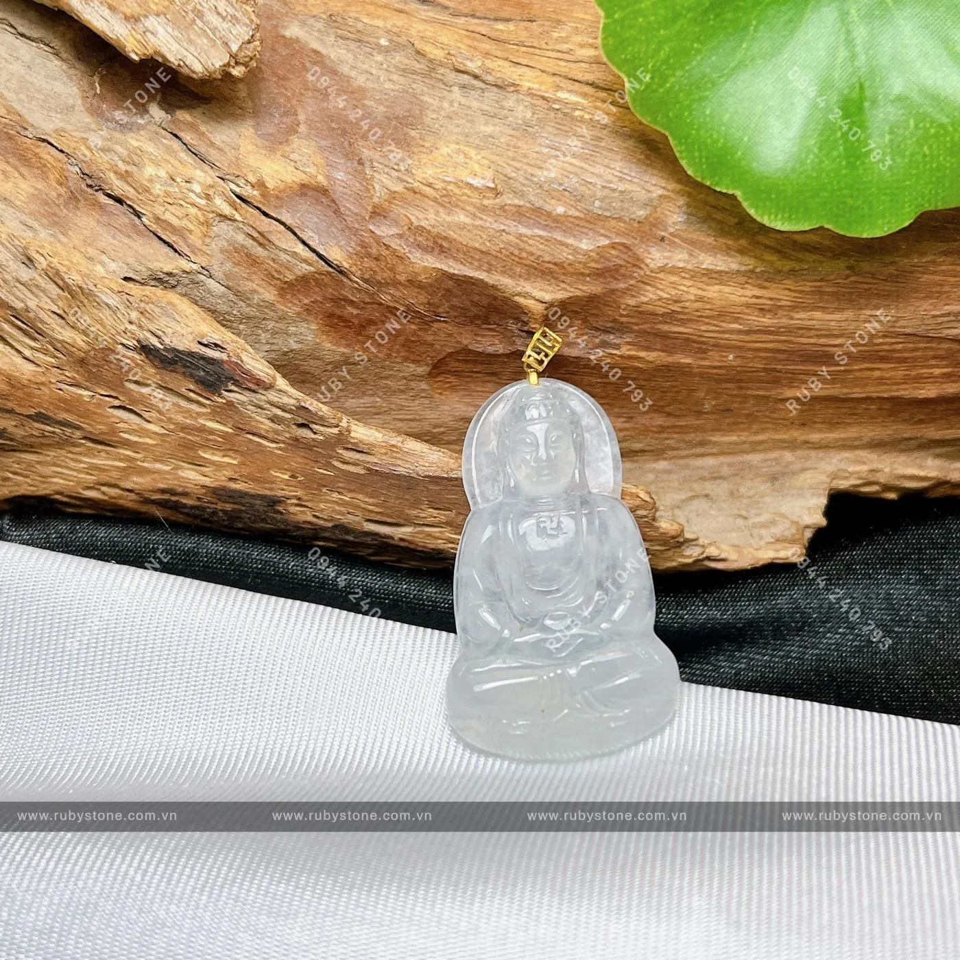 Phật A Di Đà ngọc Phỉ thuý băng chủng Myanmar Phật A Di Đà ngọc Phỉ thuý băng chủng Myanmar - Ảnh 6