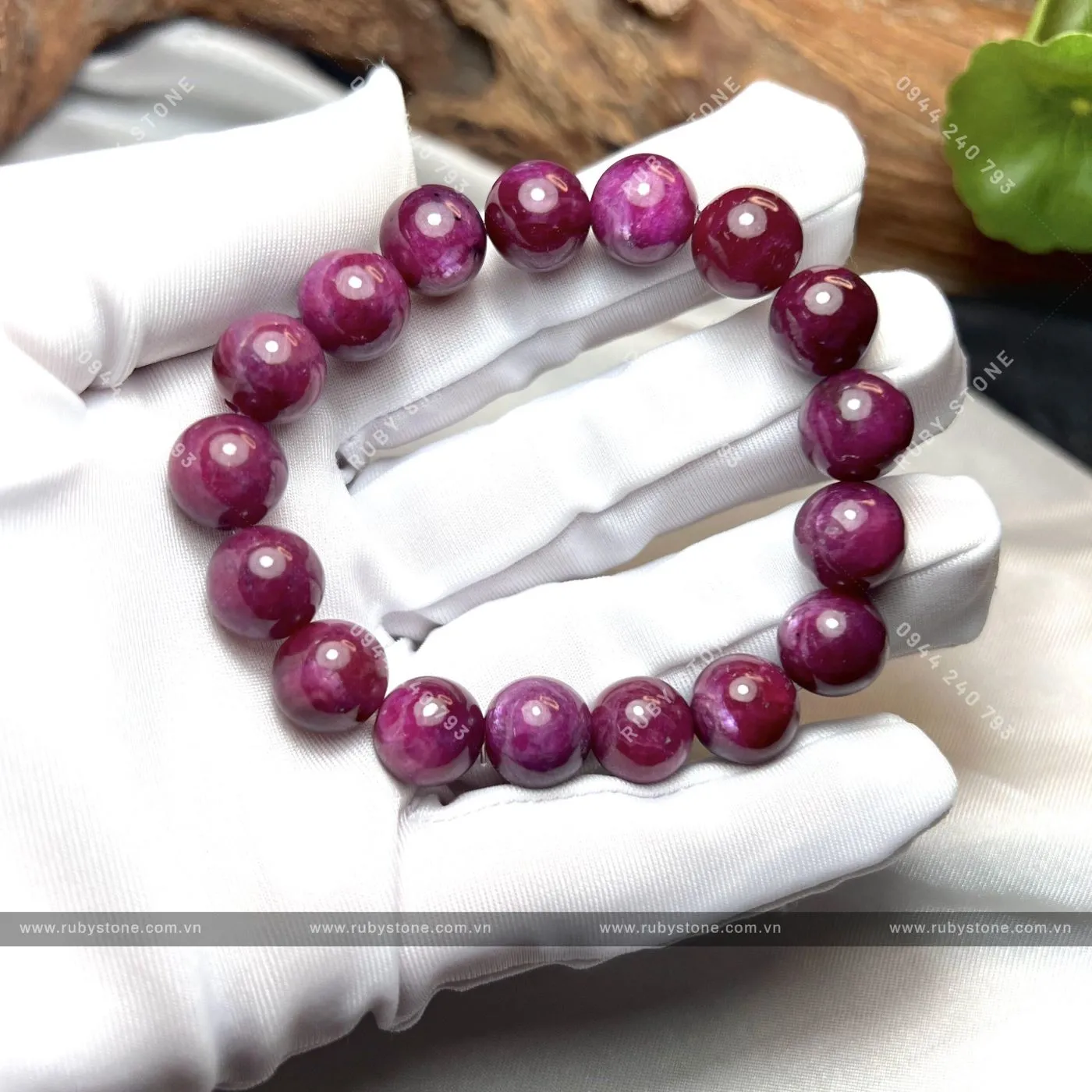 Vòng chuỗi đá Ruby Nam Phi sao thiên nhiên 11.5 ly Vòng chuỗi đá Ruby Nam Phi sao thiên nhiên 11.5 ly - Ảnh 8