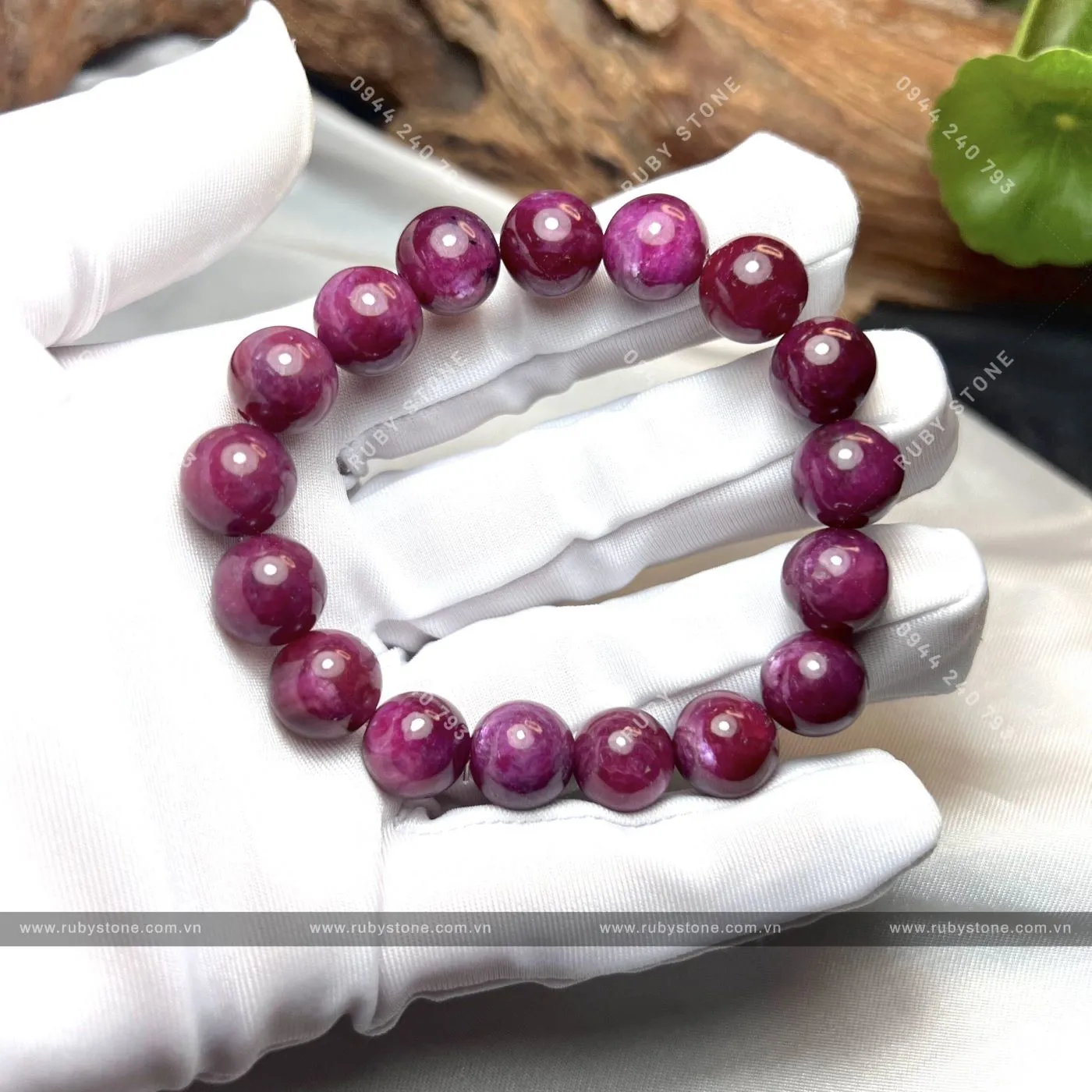 Vòng chuỗi đá Ruby Nam Phi sao thiên nhiên 11.5 ly Vòng chuỗi đá Ruby Nam Phi sao thiên nhiên 11.5 ly - Ảnh 6