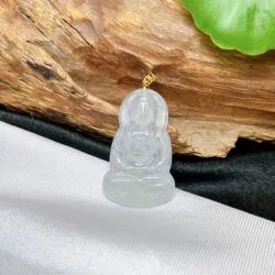 Phật A Di Đà ngọc Phỉ thuý băng chủng Myanmar Phật A Di Đà ngọc Phỉ thuý băng chủng Myanmar