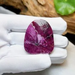 Hư không tạng bồ tát đá Ruby Nam Phi, KT 40mm - Ảnh 6