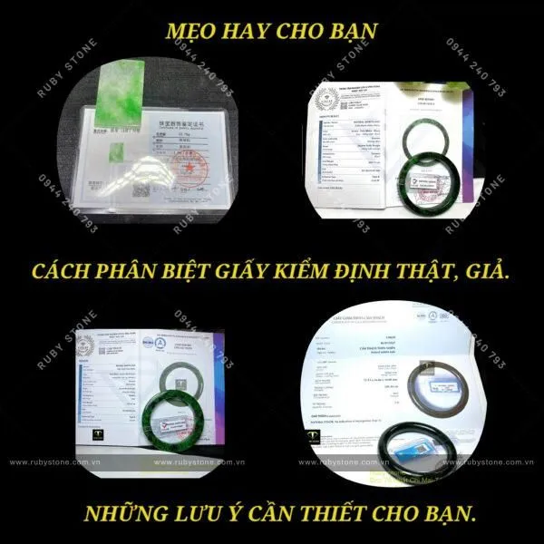 Cách phân biệt giấy kiểm định thật - giả tại Trung Quốc và những lưu ý khi kiểm định tại Việt Nam