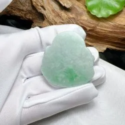 Phật Di Lặc ngọc Cẩm thạch Myanmar, chạm khắc thủ công - Hình ảnh 7