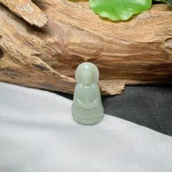 Quán thế âm bồ tát Ngọc bích Nga, chạm tay tinh xảo - Ảnh 4