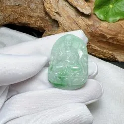 A Di Đà phật ngọc Cẩm thạch Myanmar (Miến Điện) - Ảnh 4