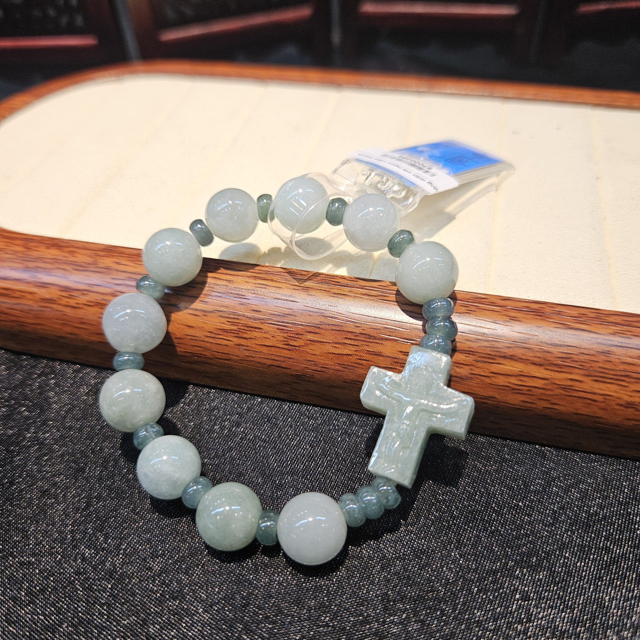 Vòng chuỗi Mân Côi ngọc cẩm thạch Vòng chuỗi Mân Côi ngọc cẩm thạch - Ảnh 5