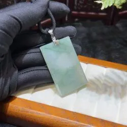Mặt dây vô sự bài ngọc phỉ thuý Myanmar - Ảnh 10