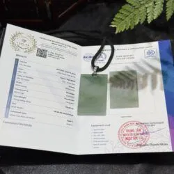 Mặt dây vô sự bài ngọc phỉ thuý Myanmar - Ảnh 11
