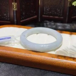 Vòng bản liền ngọc cẩm thạch Myanmar - Ảnh 3