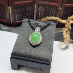Mặt dây chuyền ngọc phỉ thuý Myanmar - Ảnh 8