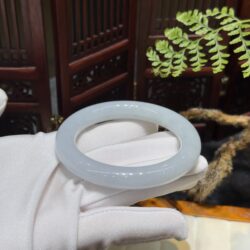 Vòng bản liền ngọc phỉ thuý Myanmar - Hình ảnh 5