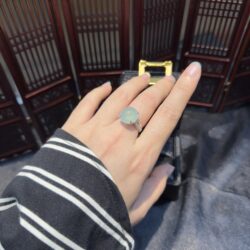 Nhẫn ngọc phỉ thuý lam thiên không