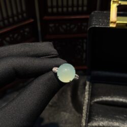 Nhẫn ngọc phỉ thuý lam thiên không