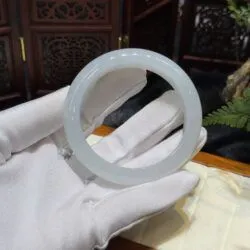 Vòng bản liền ngọc phỉ thuý băng chủng Myanmar - Ảnh 10