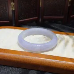Vòng bản liền ngọc cẩm thạch Miến Điện tím tử la lan