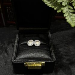 Khuyên tai ngọc phỉ thuý thuỷ tinh chủng Khuyên tai ngọc phỉ thuý thuỷ tinh chủng