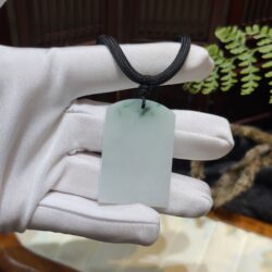 Mặt dây vô sự bài ngọc cẩm thạch Myanmar - Hình ảnh 3