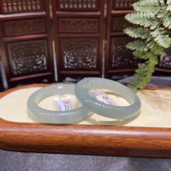 Vòng bản liền ngọc phỉ thuý lam thiên không Myanmar