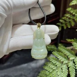 Mặt dây Quán thế âm bồ tát ngọc bích Nga - Hình ảnh 6